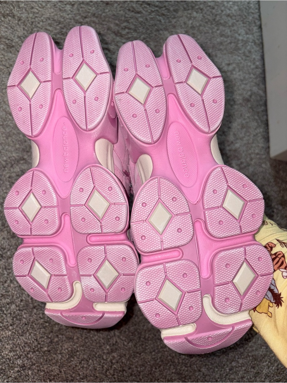 Pink Women's Running Sneakers - 9060 Style - Picture 3 of 4